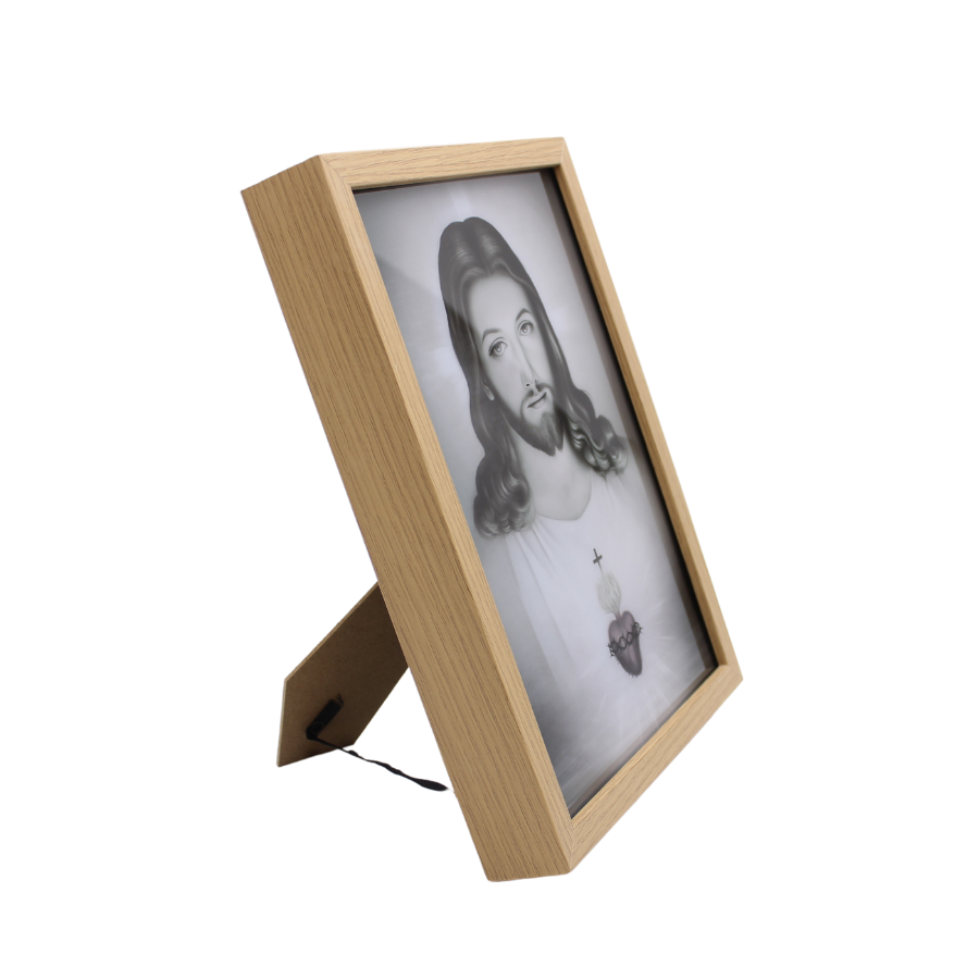 Holy Image Wall/Table Light Box /Altar - Sacred Heart of Jesus