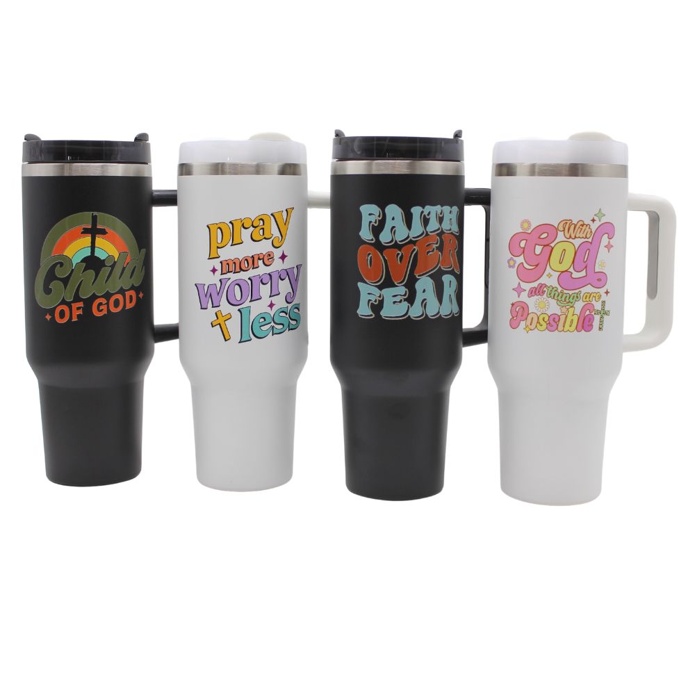 Inspirational 40oz Thermal Tumbler