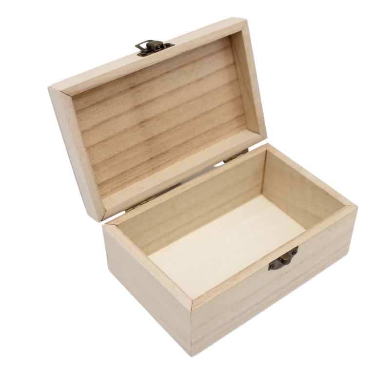 Wood Keepsake Box - Blessed by Grace of God