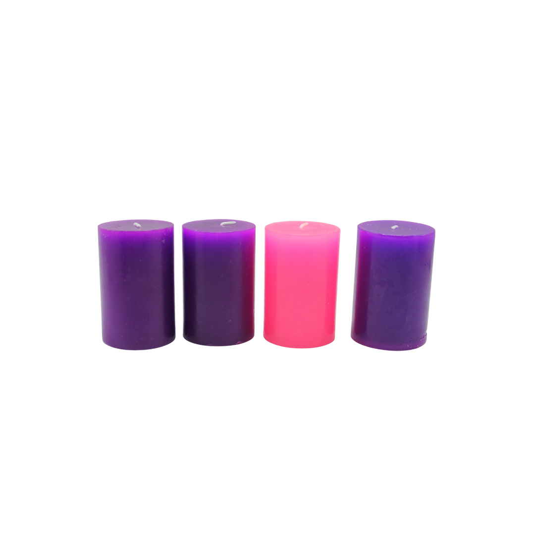 Christmas Advent Wreath 11" (Gold Red Ponsettas) + 4 Advent Candles (FOC Christmas Candle)