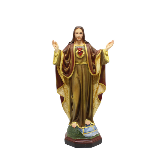 Holy Redeemer Statue - Handpainted -30/60cm (Personalisation Available)
