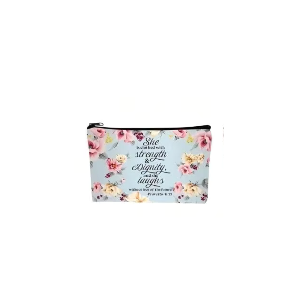 Baptism Set - Bible Verse Pouch/Inspirational Bible Verse