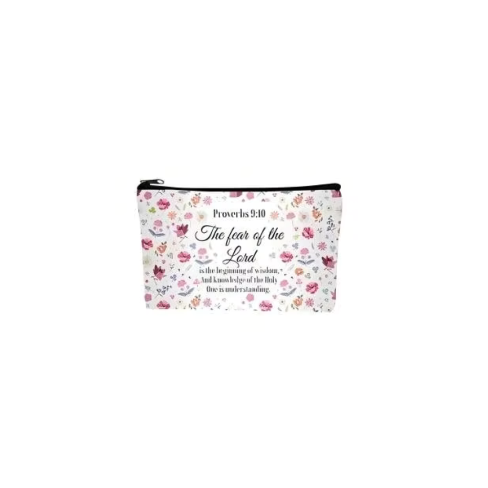 Baptism Set - Bible Verse Pouch/Inspirational Bible Verse