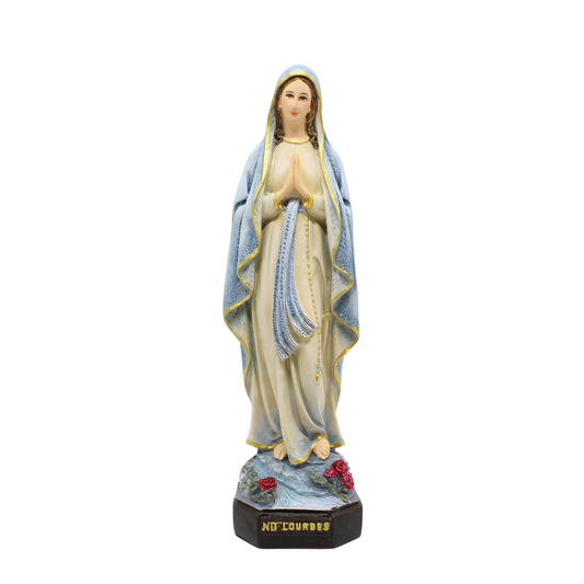 Our Lady of Lourdes Statue - Handpainted - 40cm/60cm (Personalisation Available)