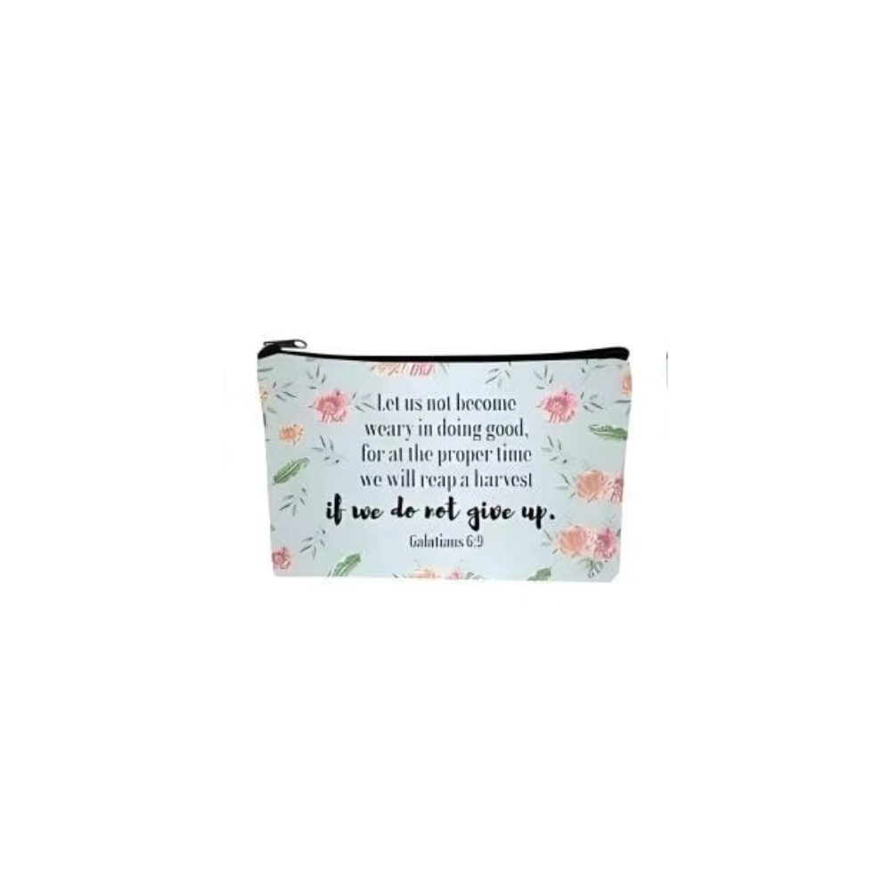 Baptism Set - Bible Verse Pouch/Inspirational Bible Verse