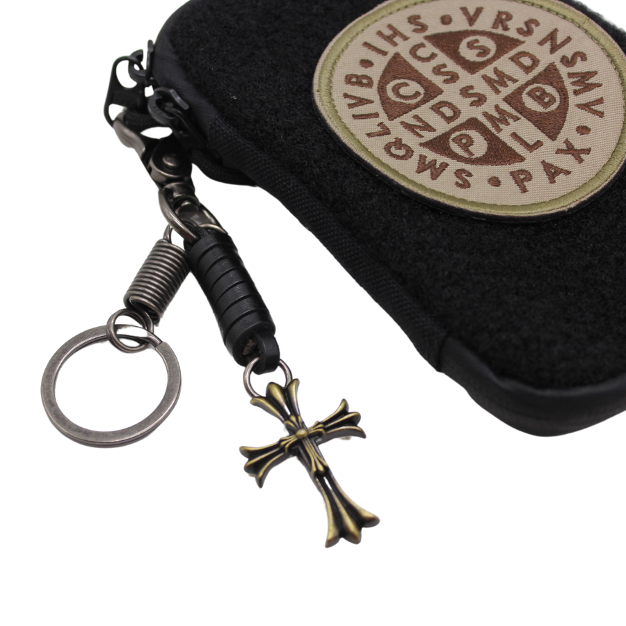 Cross in My pocket Keychain Clip Tin set
