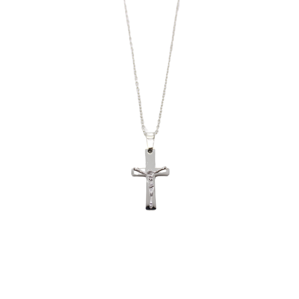 Stainless steel cross /chain 2.75cm