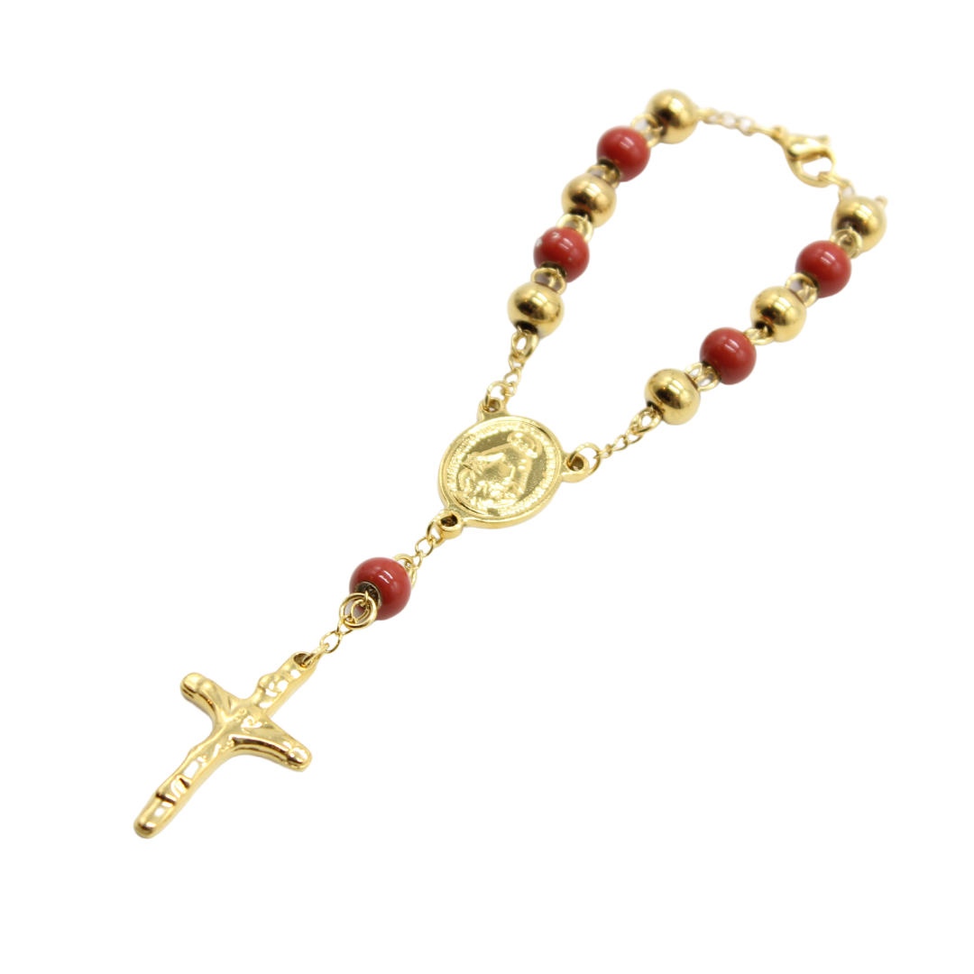 Stainless Steel 8mm Beads Car Rosary