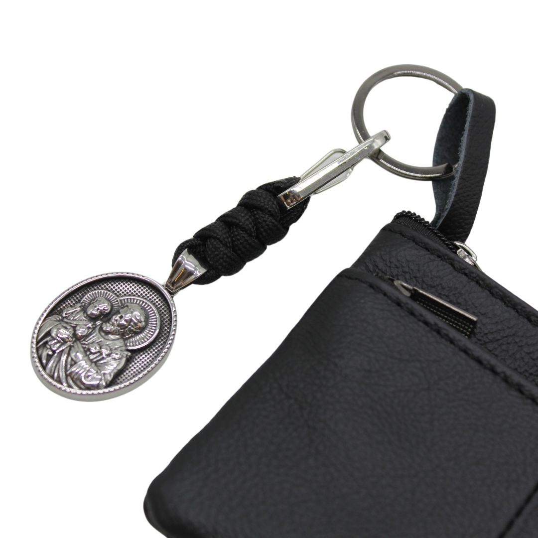 Stainless Steel Catholic Pocket Medal Prayer Kit