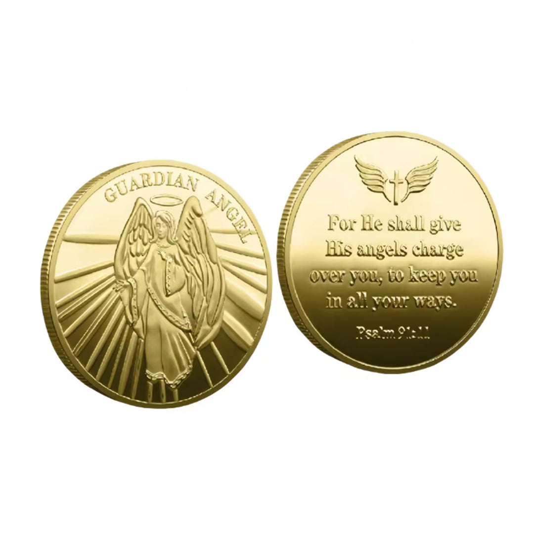 Guardian Angel Coin Tin set