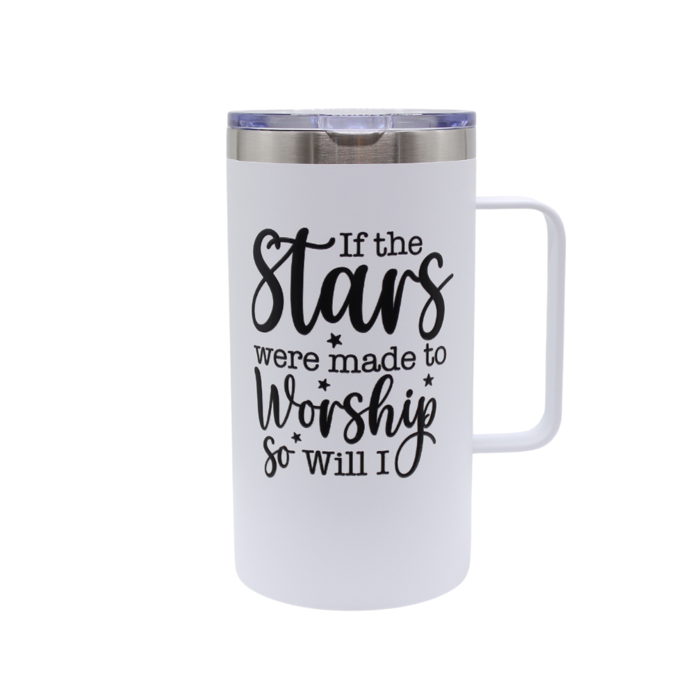 Inspirational 24oz Stainless Steel Thermal Coffee Cups