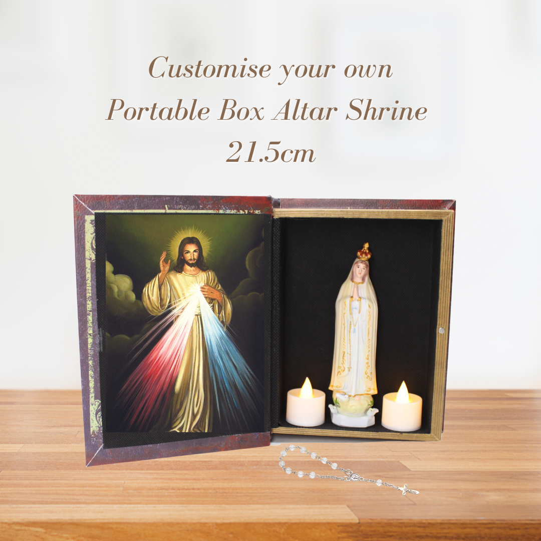 Customised Portable Box Shrine 21.5cm (Personalisation Available)