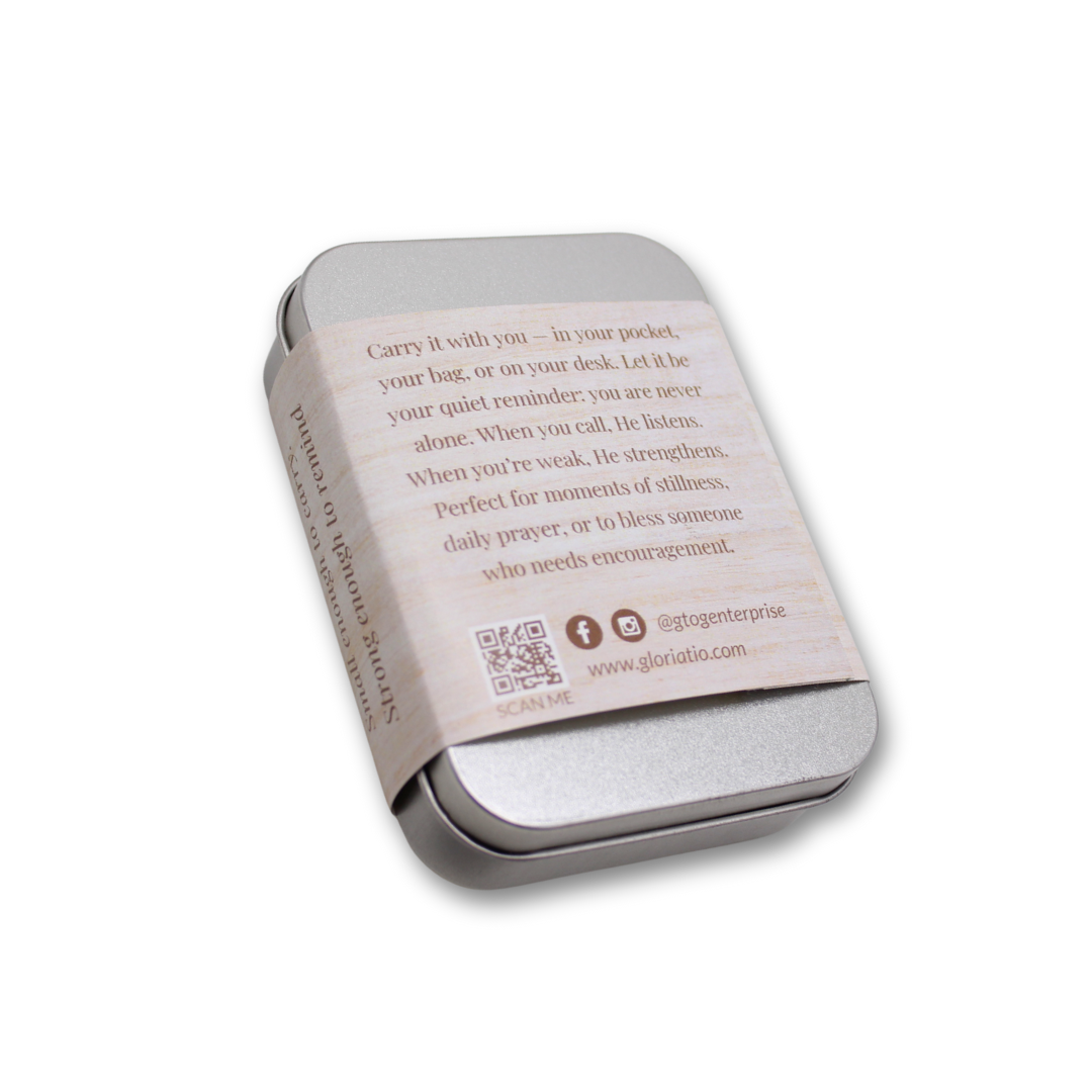 The Prayer Coin Tin set - Philippians 4:13