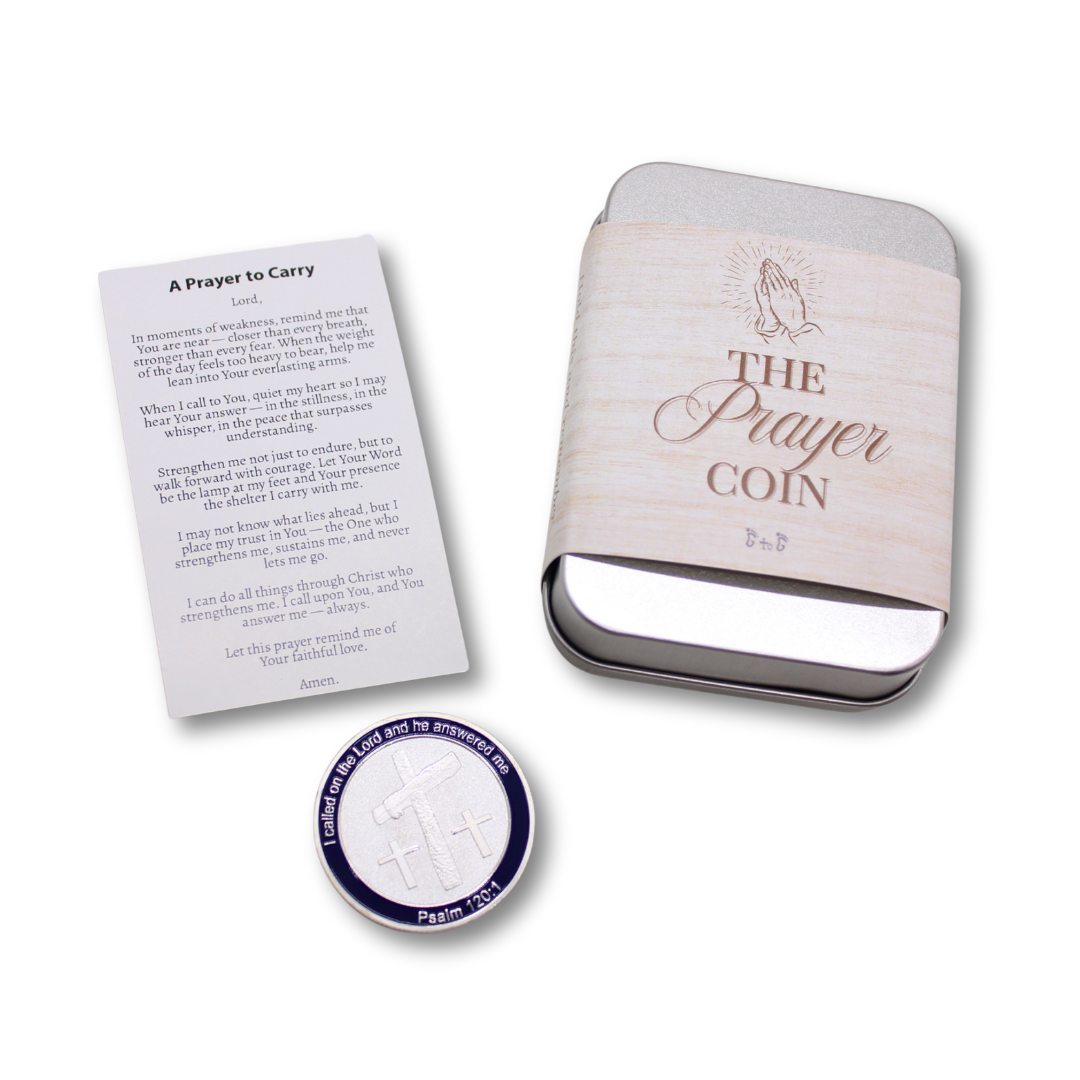 The Prayer Coin Tin set - Philippians 4:13