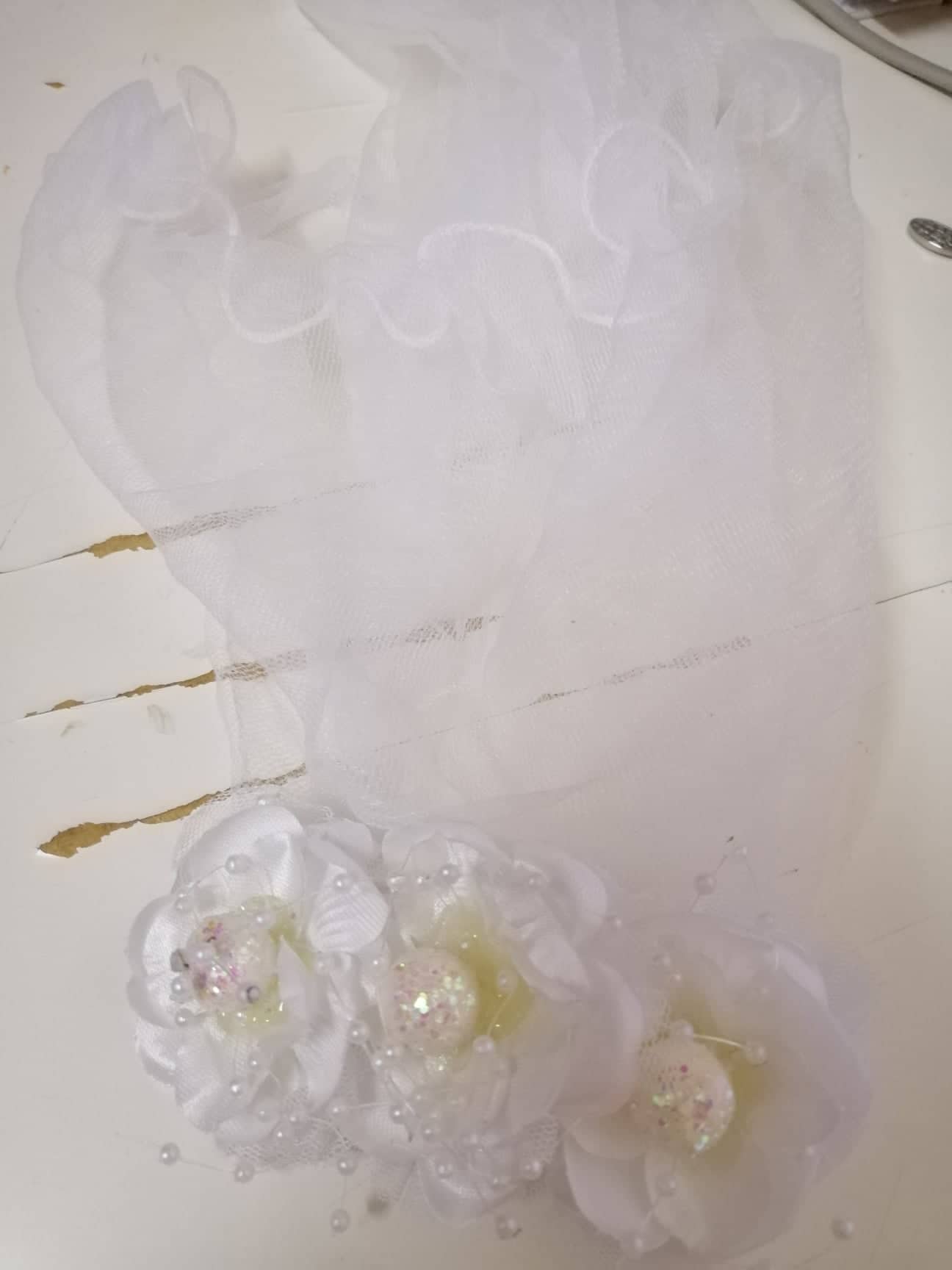 Flower clip/Veil for Holy Communion/Confirmation
