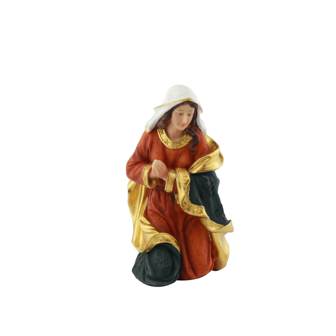 Christmas Polystone Nativity Crib Set 15" (Self Pick up only)