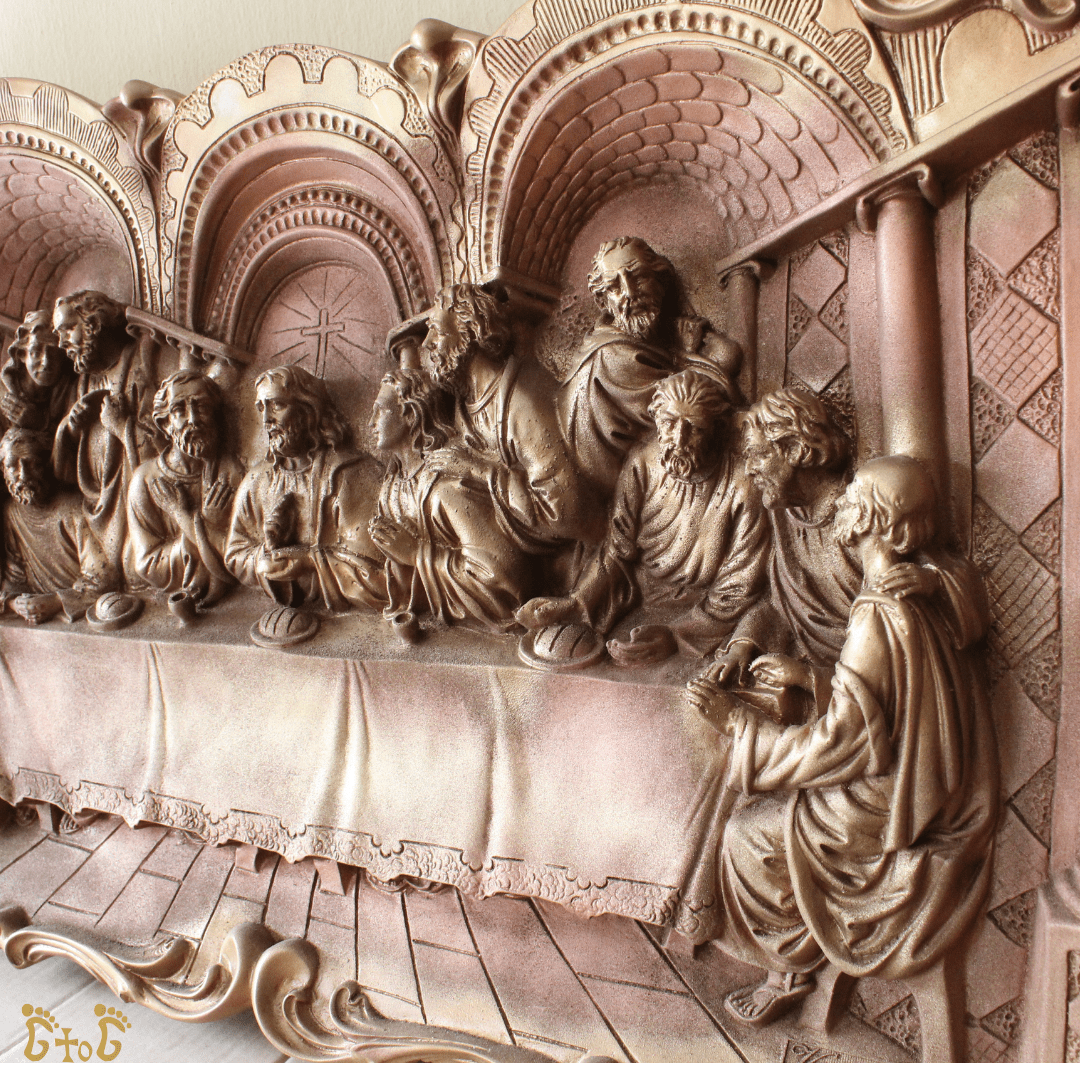 3D Last Supper Wall Hanging Plaque