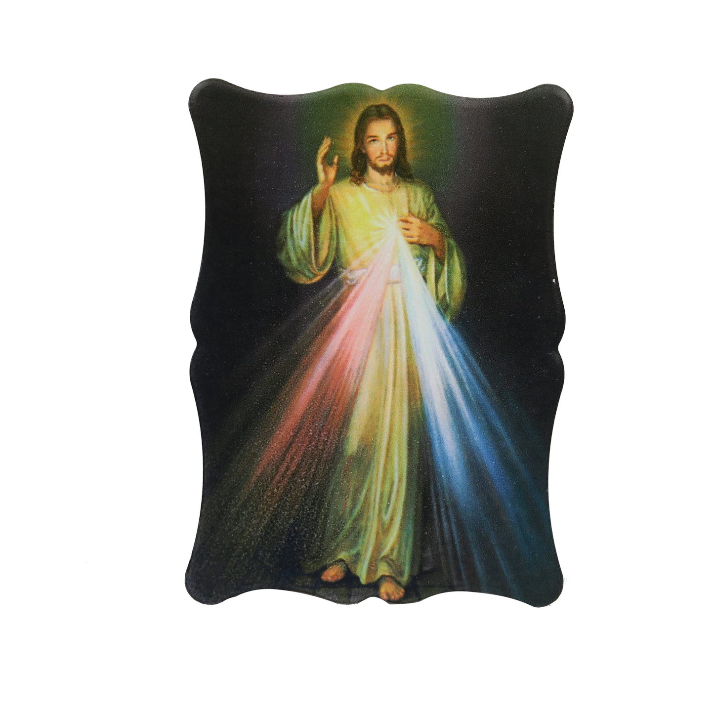 Ceramic Divine Mercy Plaque