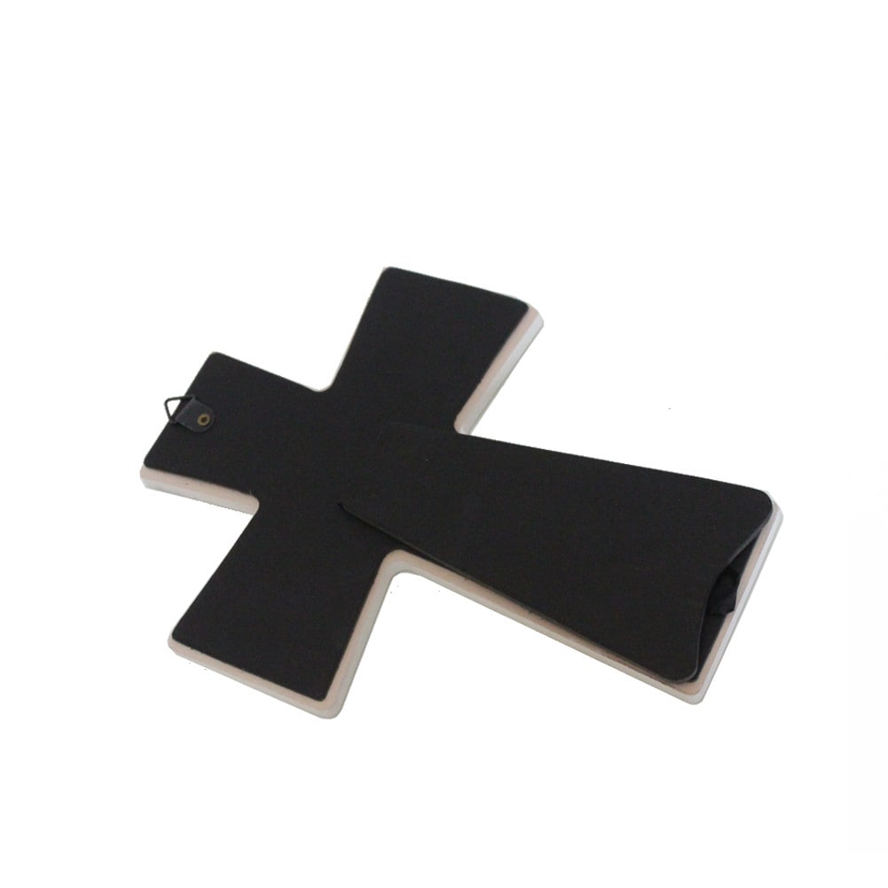 Ceramic Wall/Table Cross - Believe