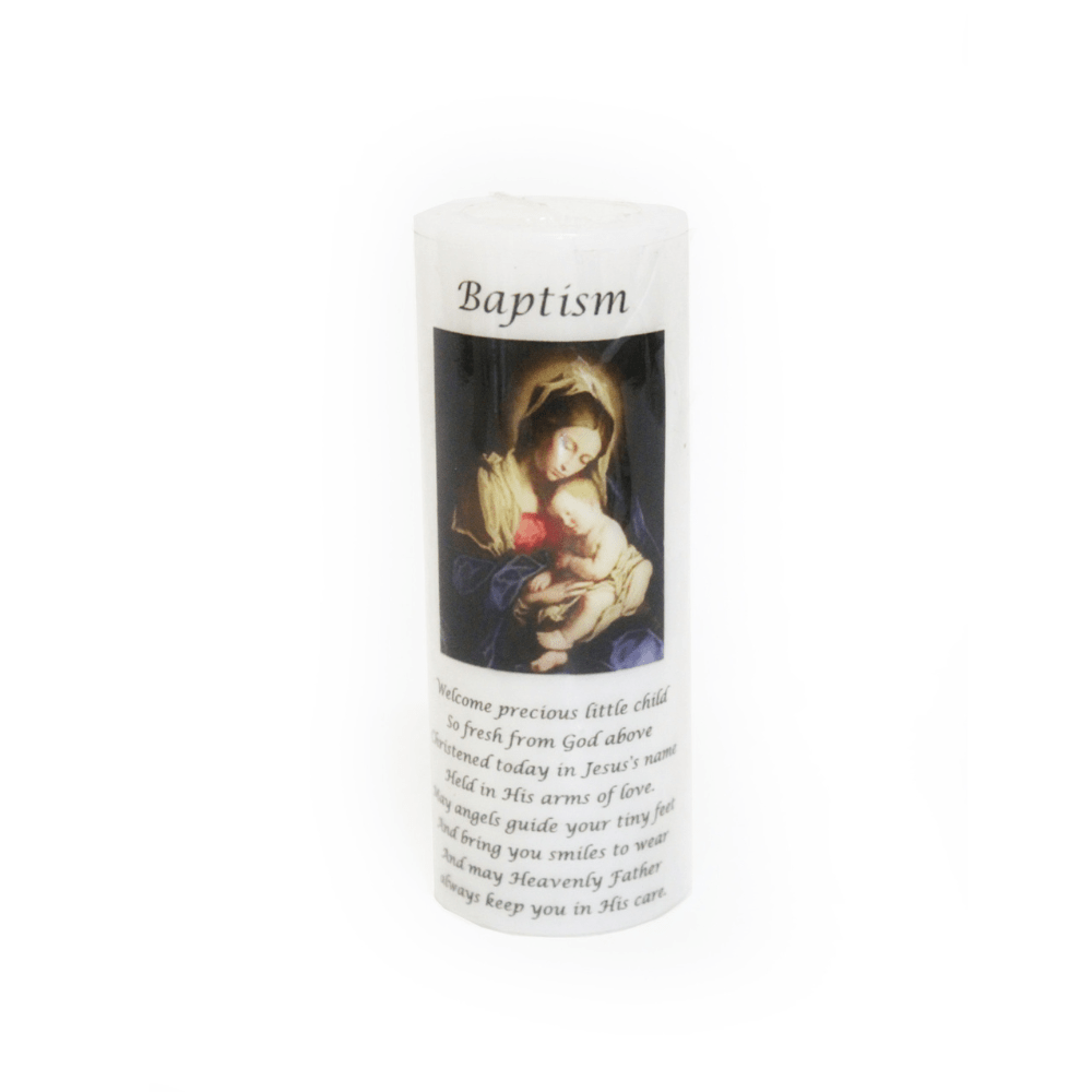 Children Baptism Candle 13cm