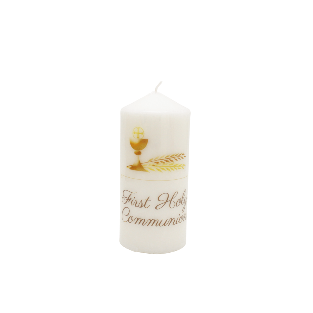 Baptism Candle/First Holy Communion/Confirmation - 15cm