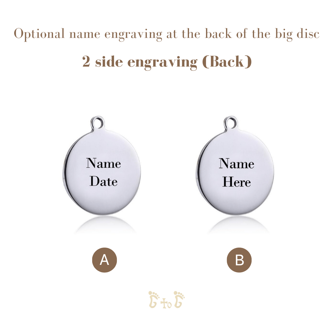 Rose Quartz Stone Beads 10mm Car Rosary (Personalisation Available)