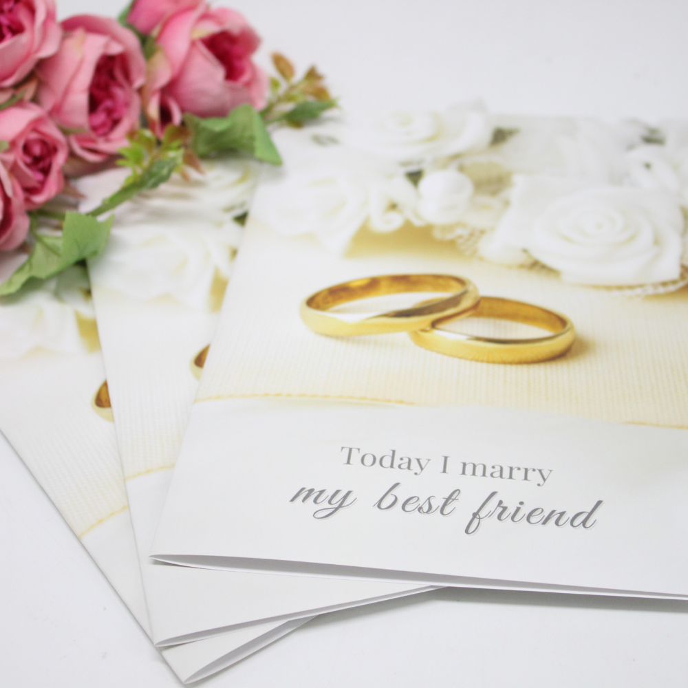 Wedding Mass Book Covers - White Roses