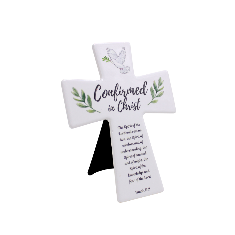 Ceramic Cross - Confirmed in Christ