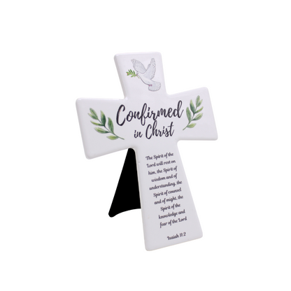 Ceramic Cross - Confirmed in Christ