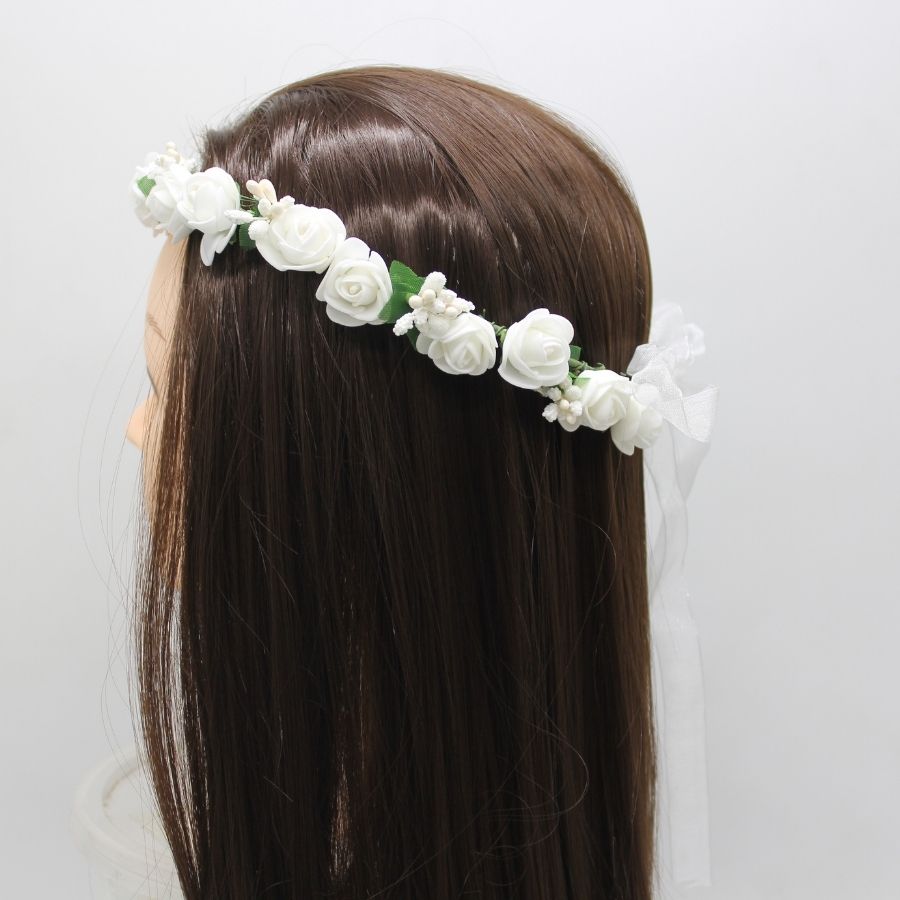 Flower wreath headband for Holy Communion/Confirmation