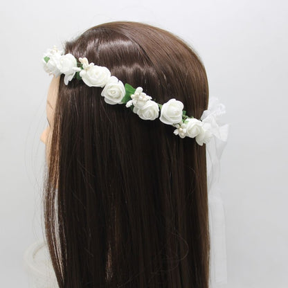 Flower wreath headband for Holy Communion/Confirmation