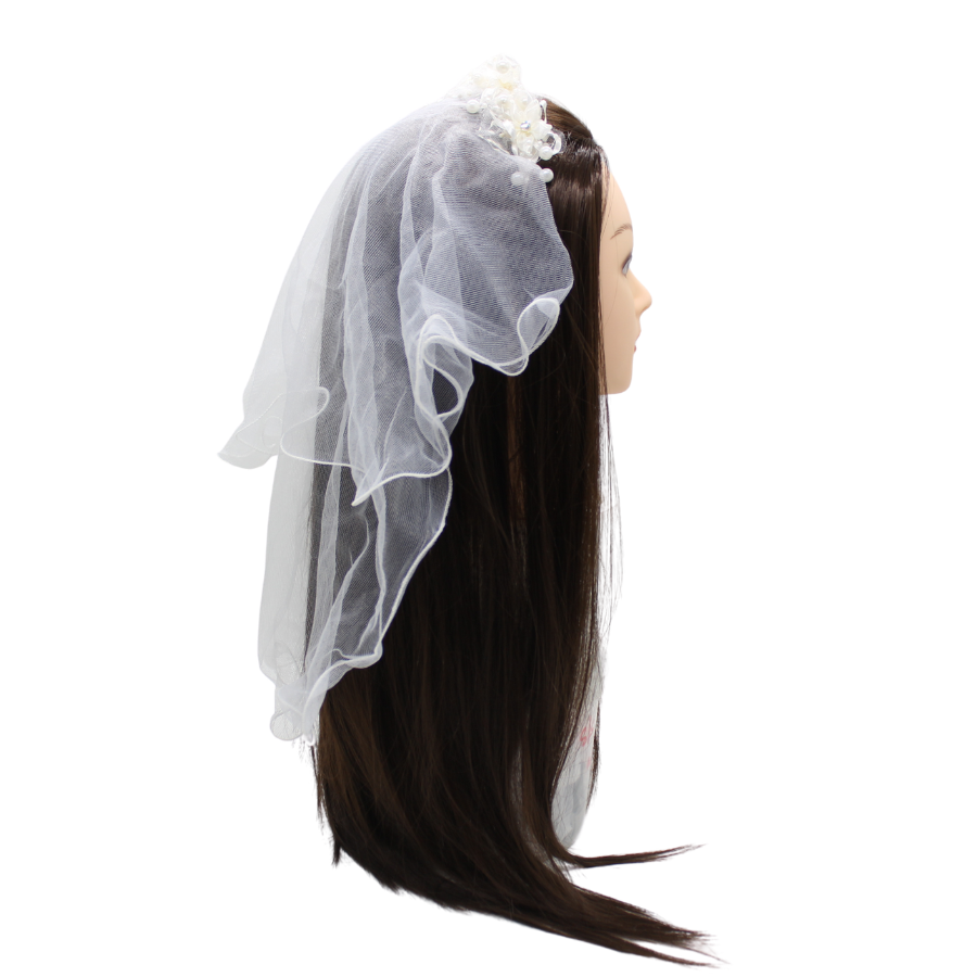 Flower hairband/Veil for Holy Communion/Confirmation