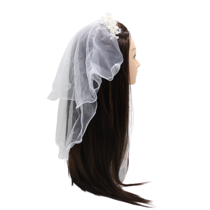 Flower hairband/Veil for Holy Communion/Confirmation