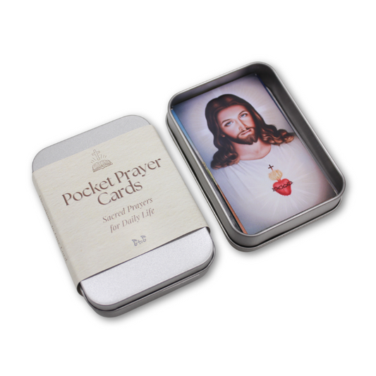Pocket Prayer Cards Tin Set