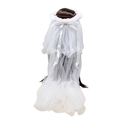 Flower hairband/Veil for Holy Communion/Confirmation