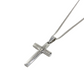 Stainless Steel Our Father Cross/Chain