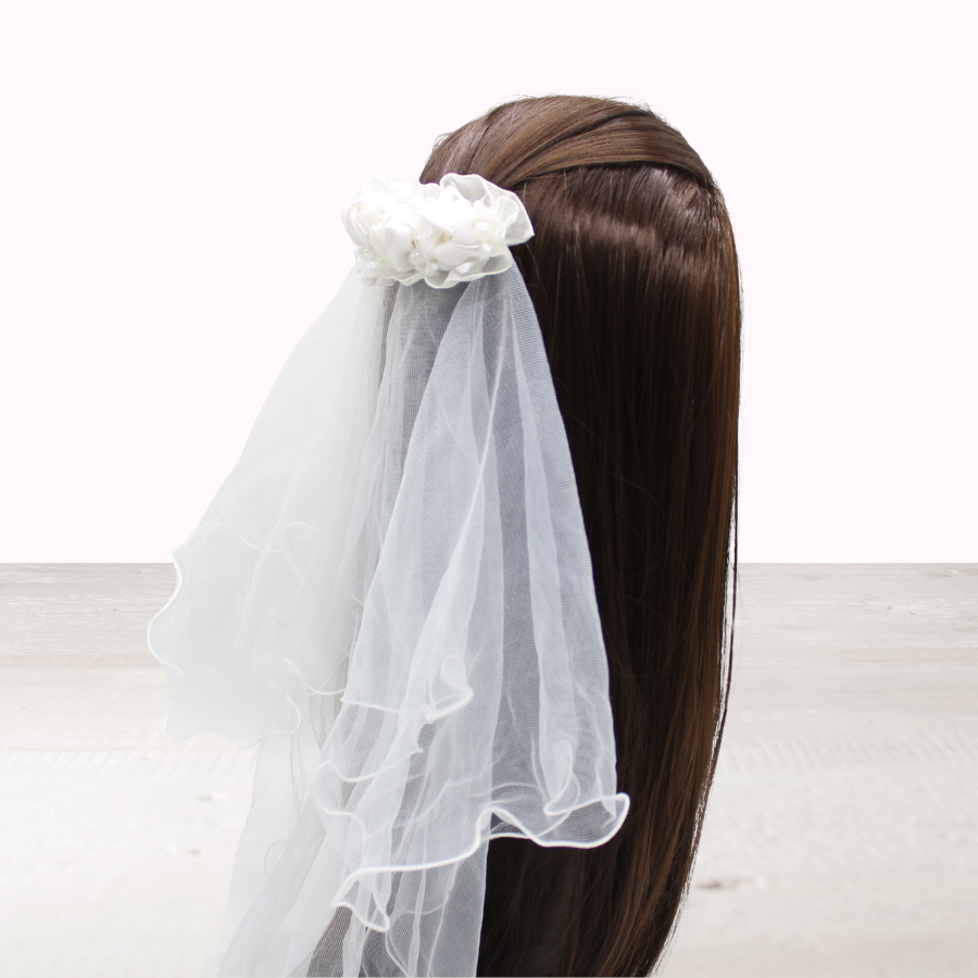 Flower clip/Veil for Holy Communion/Confirmation