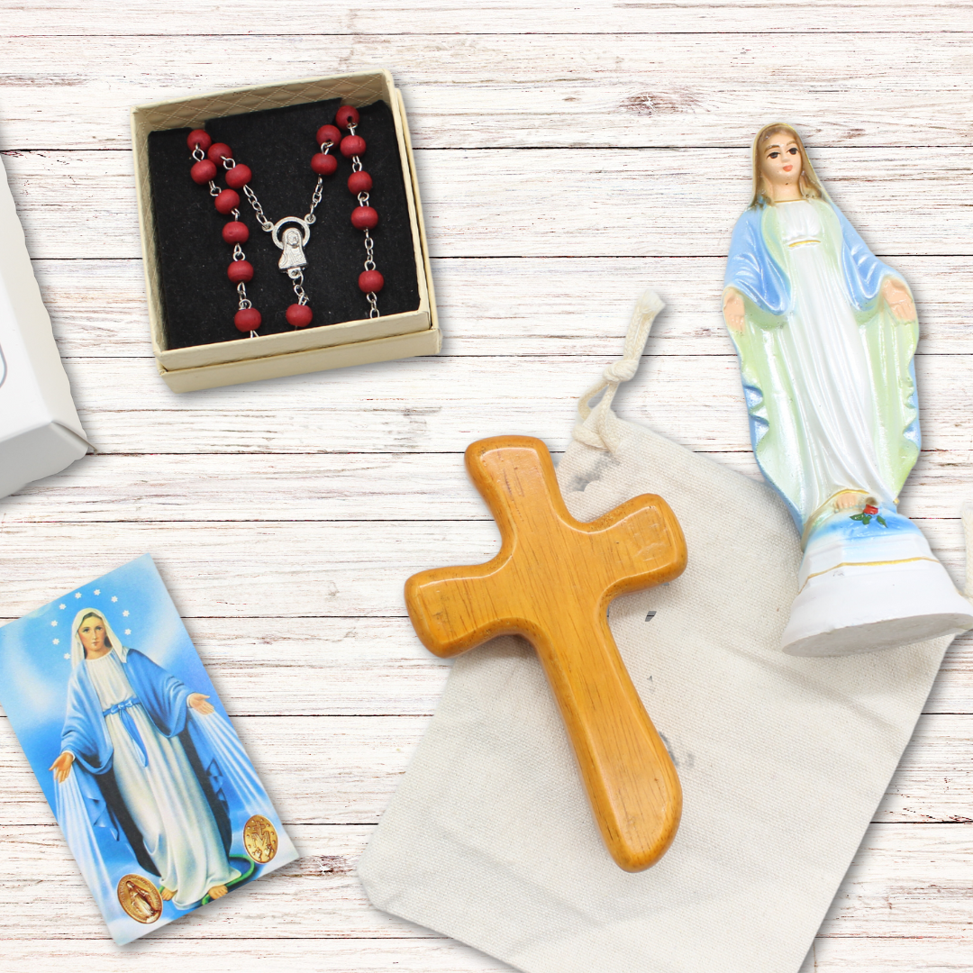 Miraculous Medal Devotional Gift Set (Personalisation Available)
