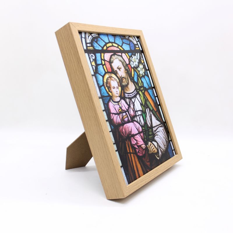 Holy Image Wall/Table Light Box - St Joseph
