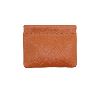 Leather Rosary pouch with Snap Top Closure - Black/Grey/Brown