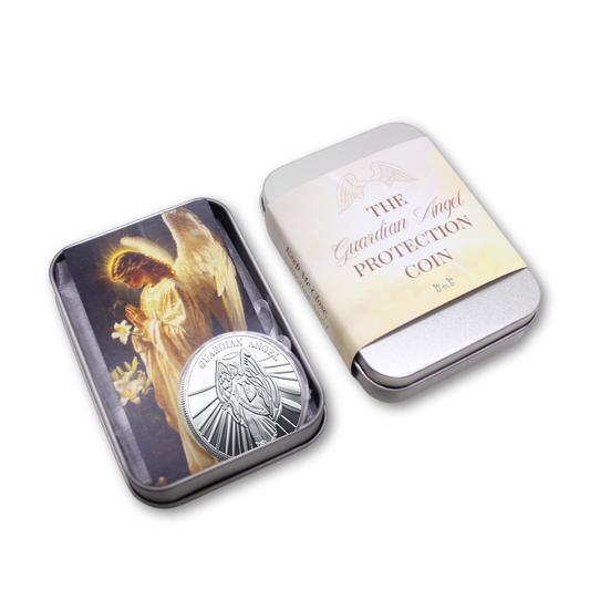 Guardian Angel Coin Tin set