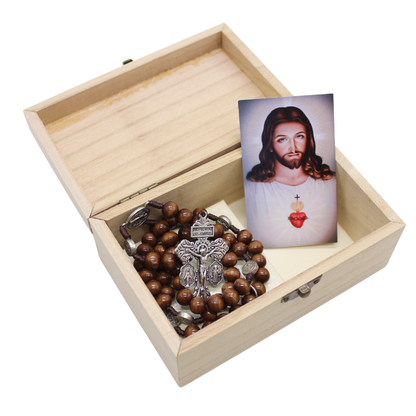 Wood Keepsake Box - Blessed by Grace of God