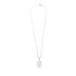 Silver Miraculous Medal/Chain Set - 925 Silver