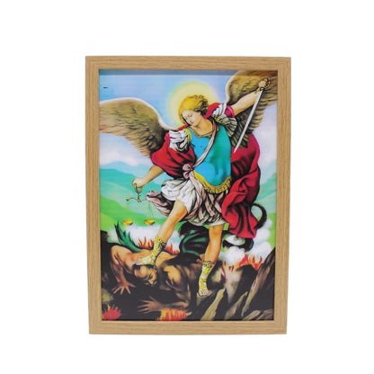 Holy Image Wall/Table Light Box - St Michael
