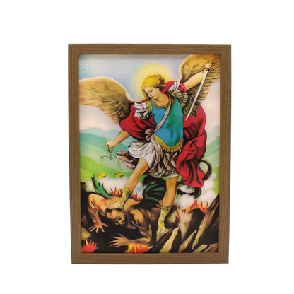Holy Image Wall/Table Light Box - St Michael