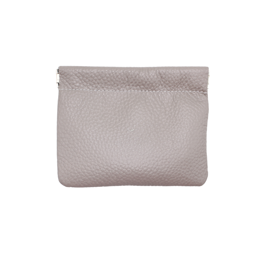 Leather Rosary pouch with Snap Top Closure - Black/Grey/Brown