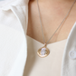 Stainless Steel St Anthony Medal/Chain set