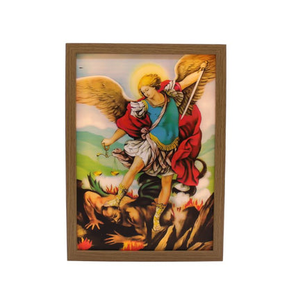 Holy Image Wall/Table Light Box - St Michael