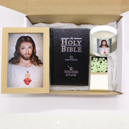 Sacred Heart of Jesus Blessing Gift Set