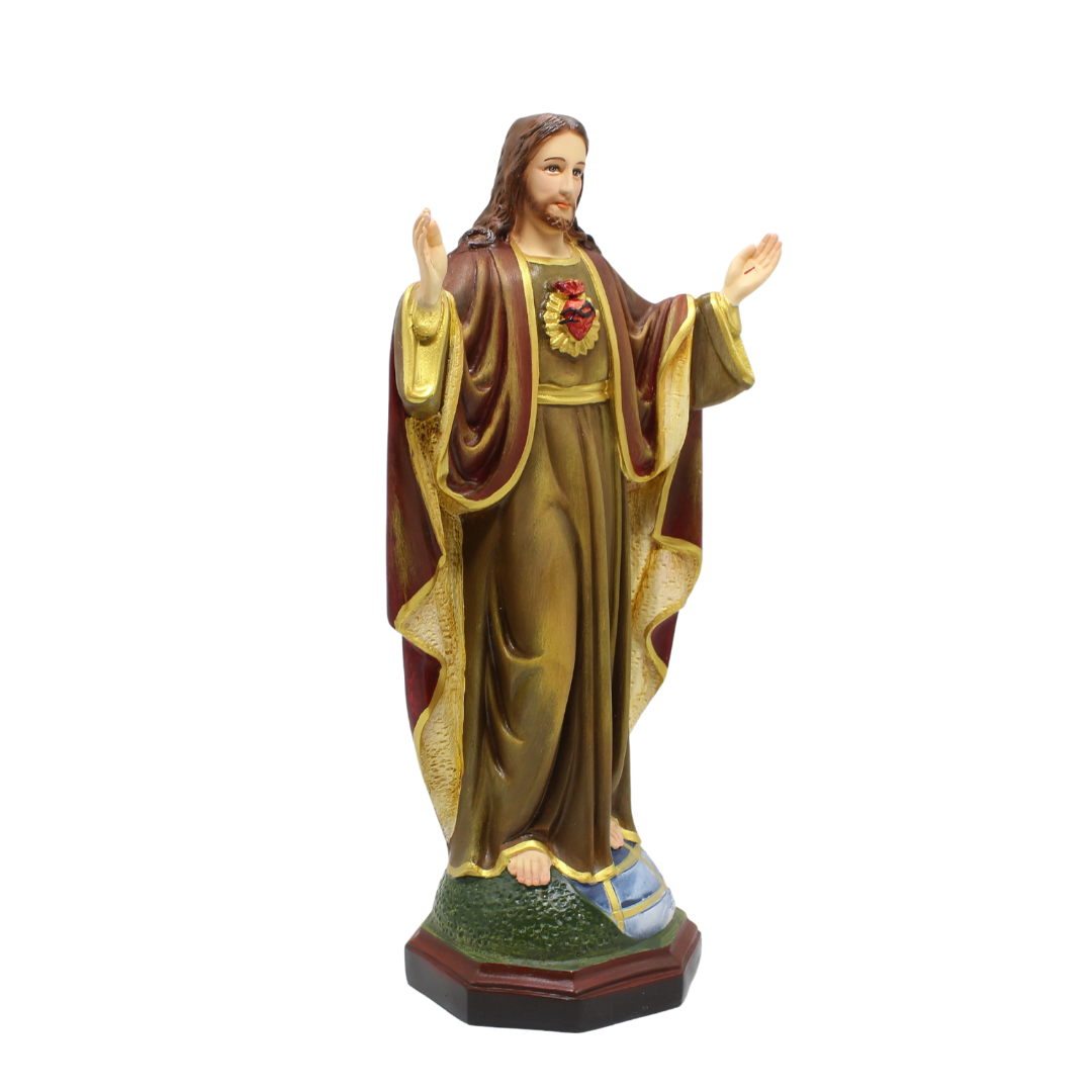 Holy Redeemer Statue - Handpainted -30/60cm (Personalisation Available)